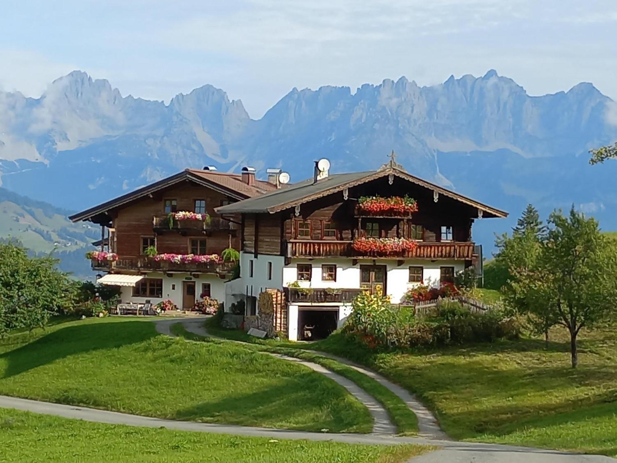 Villa Hahnenkammblick Kitzbühel Exterior foto